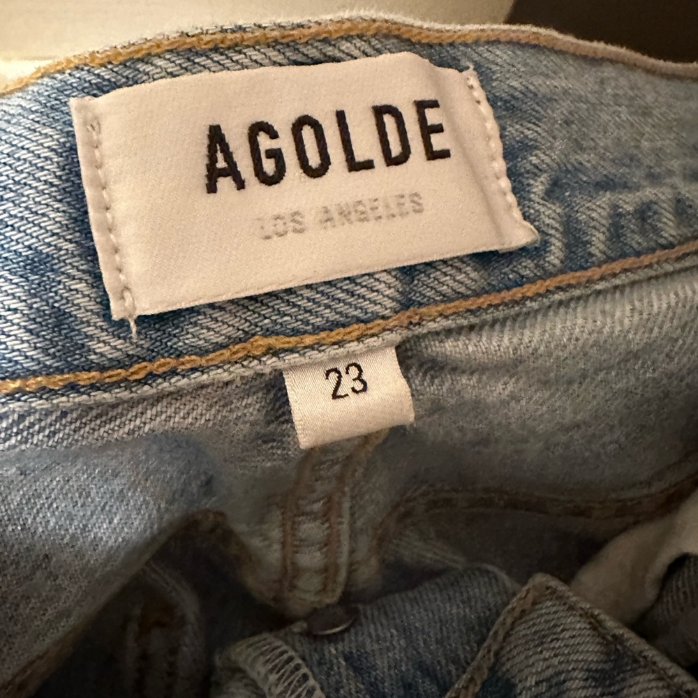 Agolde Riley Jeans, Size 23 - Picture 5 of 6